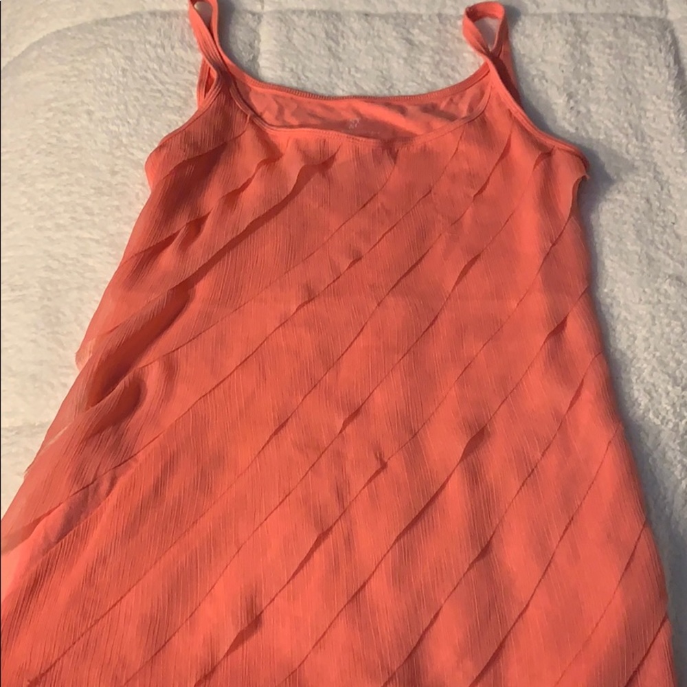 Coral tank top